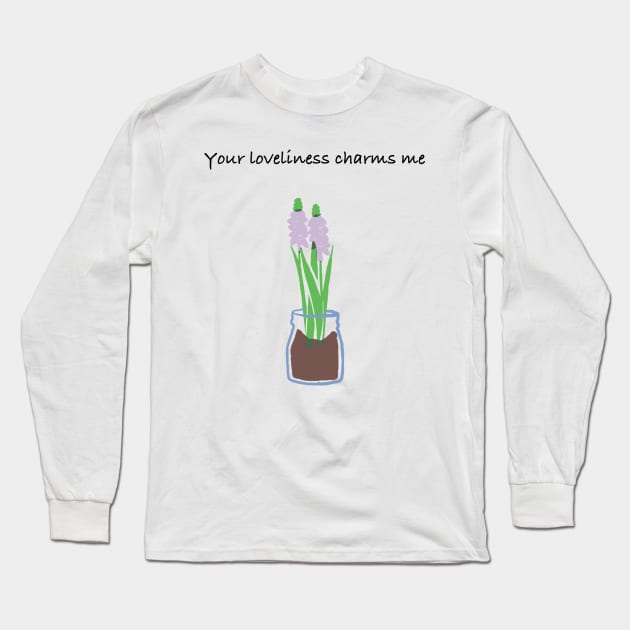 Hyacinth Long Sleeve T-Shirt by ThePureAudacity